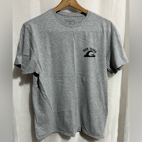 Preloved-Quicksilver T-Shirt, Men’s Large, Gray - Picture 1 of 5